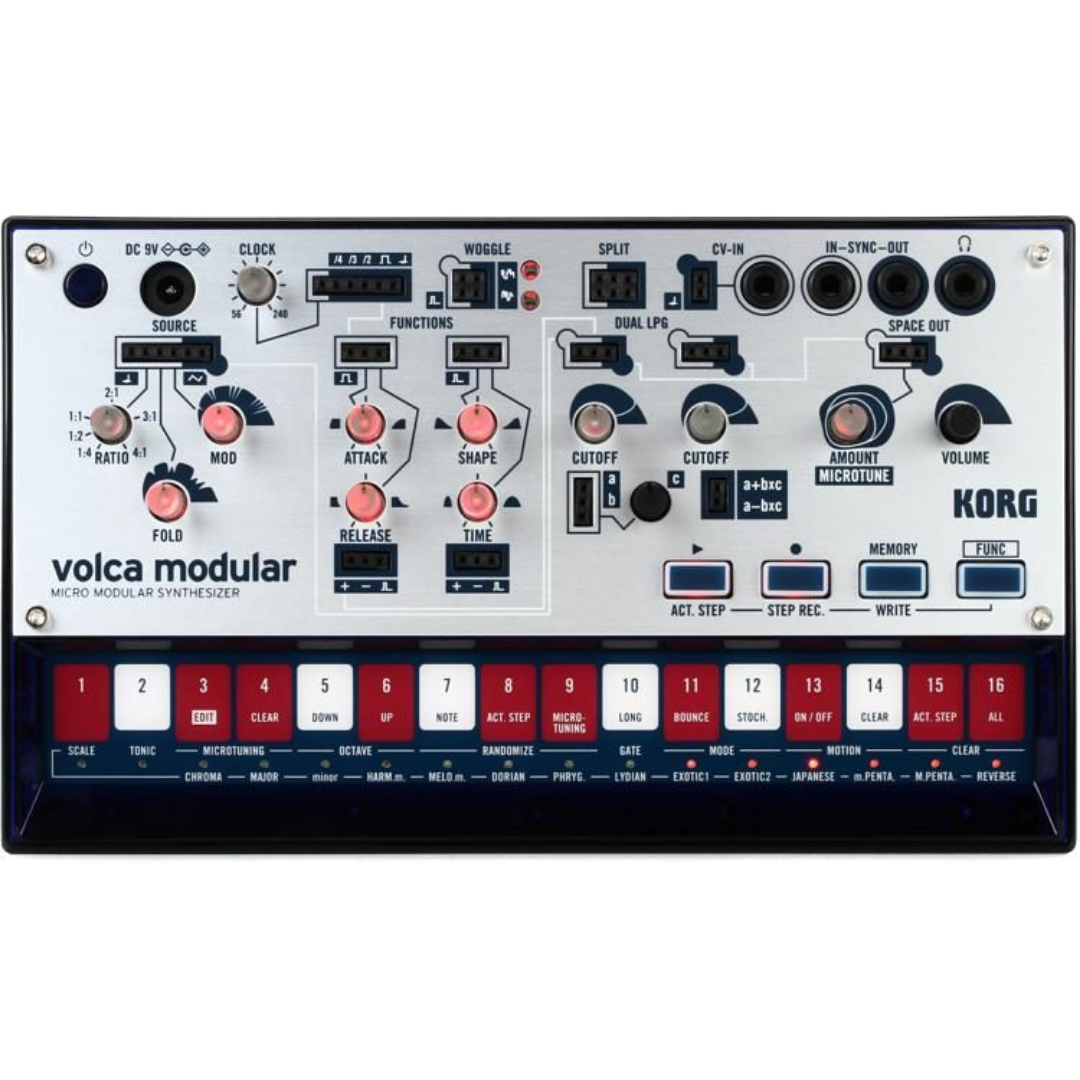Korg Volca Modular Semi-Modular Synthesizer with Sequencer (Volca-Modular), KORG, SYNTHESIZER, korg-synthesizer-volca-modular, ZOSO MUSIC SDN BHD