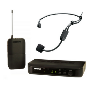 Shure BLX14/PGA31 Headworn Wireless System, BLX4 Receiver, BLX1 Bodypack Transmitter & PGA31 Cardioid Condenser Headworn Mic and Windscreen, SHURE, WIRELESS MICROPHONE SYSTEM, shure-wireless-microphone-system-blx14-pga31, ZOSO MUSIC SDN BHD