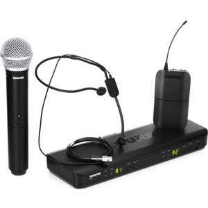 Shure BLX1288/P31 Dual Channel Combo Wireless System, BLX88 Receiver, BLX1 Bodypack Transmitter, BLX2/PG58 Handheld Cardioid Dynamic Mic & PG31 Cardioid Condenser Headset Mic with Free Gator , SHURE, WIRELESS MICROPHONE SYSTEM, shure-wireless-microphone-system-blx1288-p31, ZOSO MUSIC SDN BHD