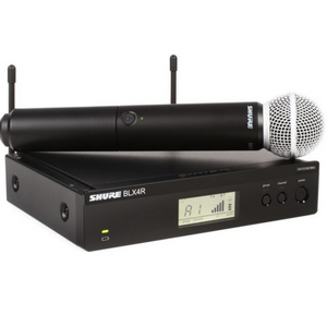 Shure BLX24R/SM58 Handheld Wireless System, BLX4R Wireless Transmitter & BLX2/SM58 Handheld Transmitter with Free Gator GM-1W Wireless Bag, SHURE, WIRELESS MICROPHONE SYSTEM, shure-wireless-microphone-system-blx24r-sm58, ZOSO MUSIC SDN BHD