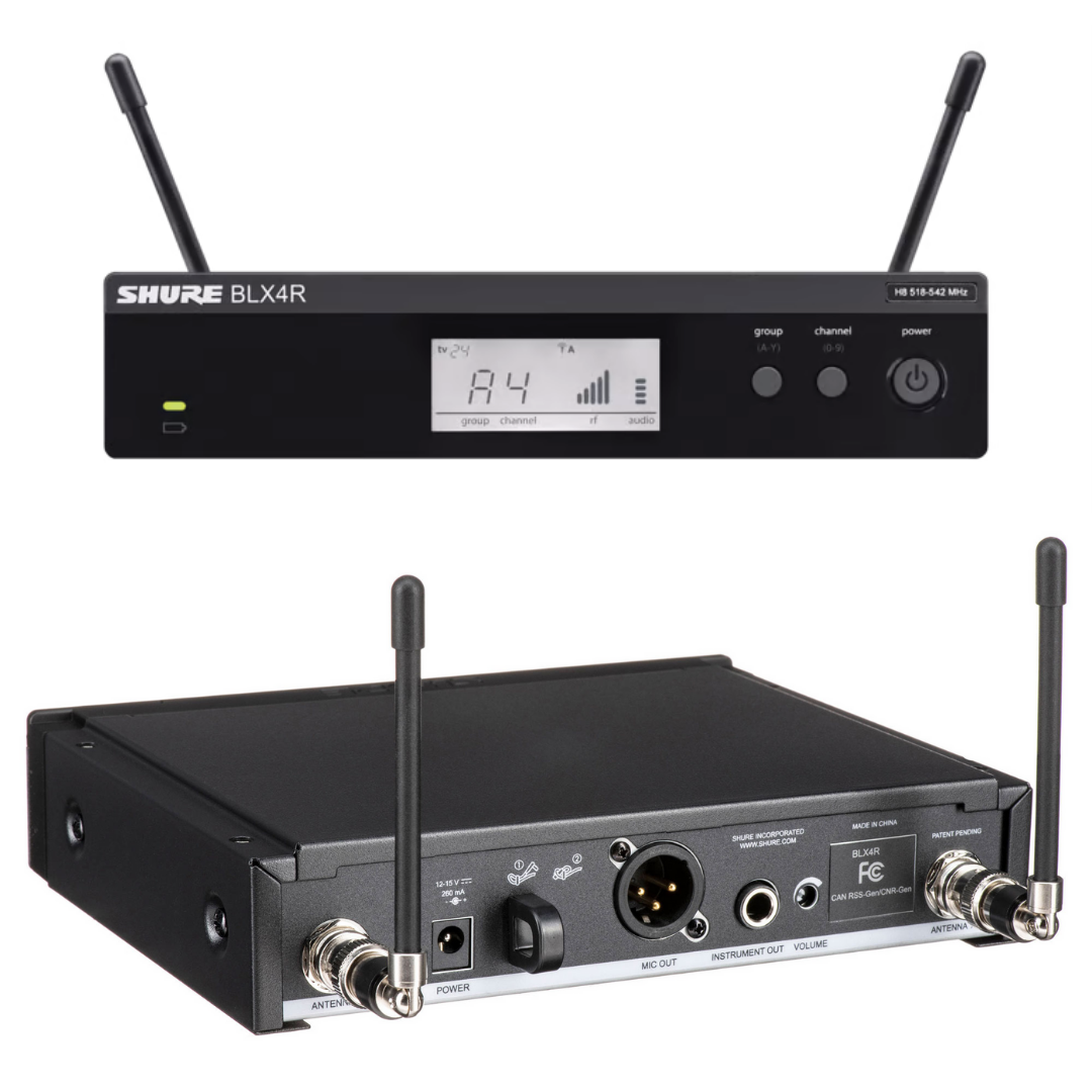 Shure BLX14R/W85 Lavalier Wireless System, BLX4R Wireless Receiver, BLX1 Bodypack Transmitter & WL185 Lavalier Microphone with Free Gator GM-1W Wireless Bag, SHURE, WIRELESS MICROPHONE SYSTEM, shure-wireless-microphone-system-blx14r-w85, ZOSO MUSIC SDN BHD