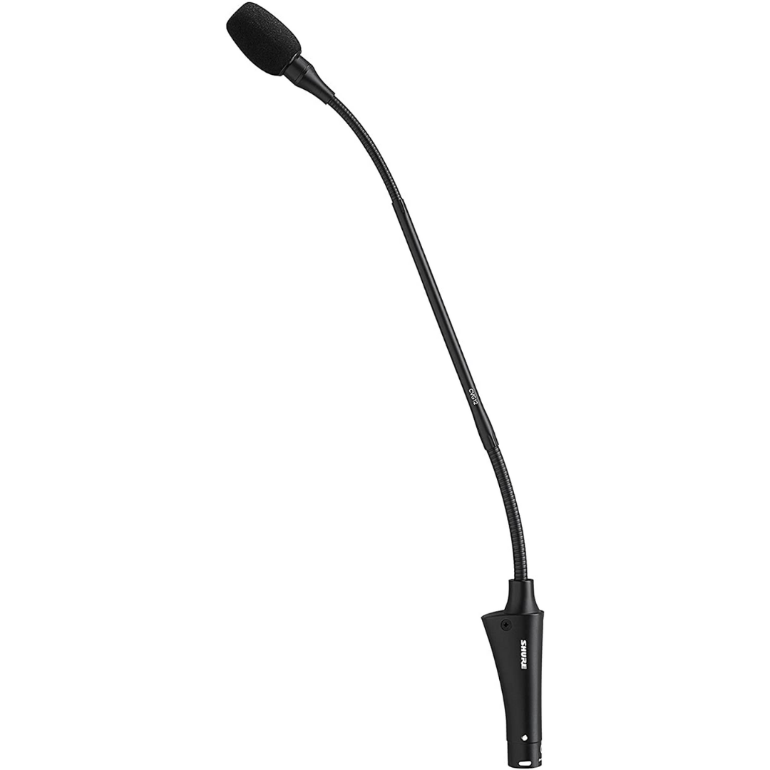 Shure CVG12RS-B/C Centraverse Gooseneck Condenser Microphone (CVG12RSBC / CVG12RS B/C), SHURE, MICROPHONE, shure-microphone-cvg12rs-b-c, ZOSO MUSIC SDN BHD