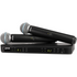 Shure BLX288/B58 Dual Channel Handheld Wireless Microphone System, BLX88 Receiver & (2) BLX2/B58 Handheld Transmitters with Free Gator GM-DUALW Dual Wireless System Bag, SHURE, WIRELESS MICROPHONE SYSTEM, shure-wireless-microphone-system-blx288-b58, ZOSO MUSIC SDN BHD