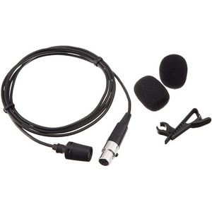 Shure CVL-B/C-TQG Lavalier Microphone for Shure Wireless (CVL-TQG), SHURE, WIRELESS MICROPHONE SYSTEM, shure-wireless-microphone-system-cvl-b-c-tqg, ZOSO MUSIC SDN BHD