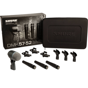 Shure DMK57-52 Drum Microphone Kit (DMK57 52), SHURE, INSTRUMENT MICROPHONE, shure-instrument-microphone-dmk57-52, ZOSO MUSIC SDN BHD