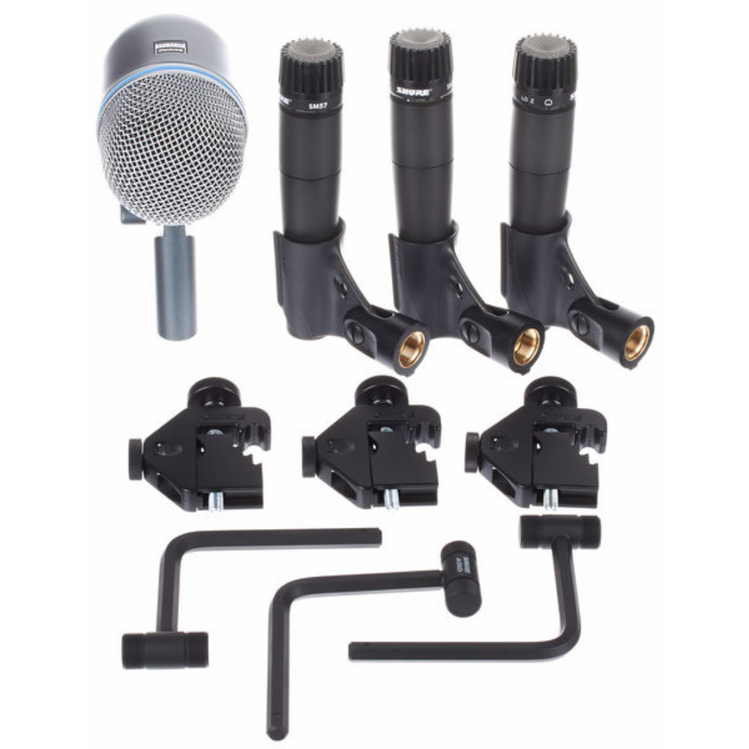 Shure DMK57-52 Drum Microphone Kit (DMK57 52), SHURE, INSTRUMENT MICROPHONE, shure-instrument-microphone-dmk57-52, ZOSO MUSIC SDN BHD