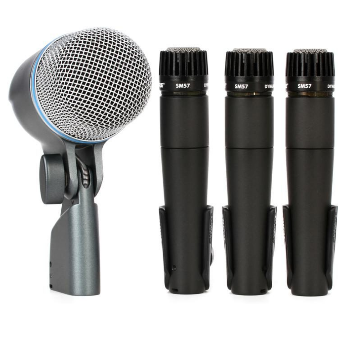 Shure DMK57-52 Drum Microphone Kit (DMK57 52), SHURE, INSTRUMENT MICROPHONE, shure-instrument-microphone-dmk57-52, ZOSO MUSIC SDN BHD