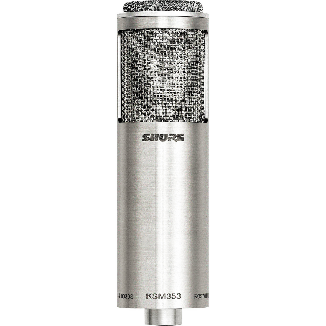 Shure KSM353/ED Premier Bi-directional Ribbon Microphone (KSM353-ED / KSM353ED / KSM353 ED), SHURE, MICROPHONE, shure-microphone-ksm353-ed, ZOSO MUSIC SDN BHD