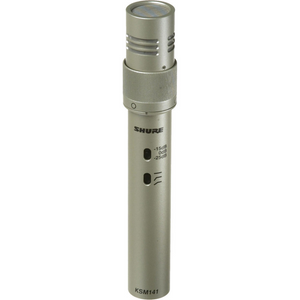 Shure KSM141/SL Small Diaphragm Condenser Microphone (KSM141-SL / KSM141SL / KSM141 SL), SHURE, MICROPHONE, shure-microphone-ksm141-sl, ZOSO MUSIC SDN BHD