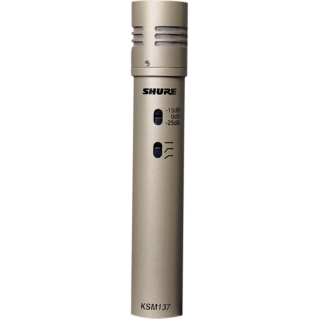 Shure KSM137/SL Small Diaphragm Condenser Microphone (KSM137-SL / KSM137SL / KSM137 SL), SHURE, MICROPHONE, shure-microphone-ksm137-sl, ZOSO MUSIC SDN BHD