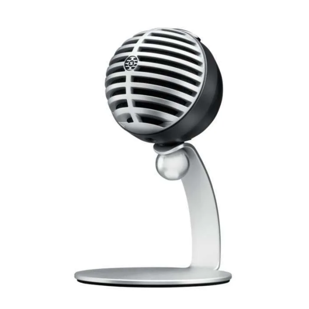 Shure MOTIV MV5 Digital Condenser Microphone - Gray (MV5 / MV-5), SHURE, MICROPHONE, shure-microphone-mv5-ltg-a, ZOSO MUSIC SDN BHD
