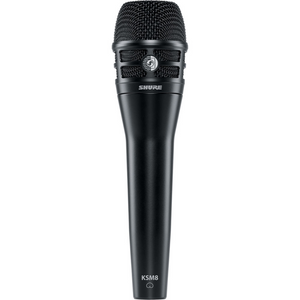Shure KSM8/B Dualdyne Cardioid Handheld Dynamic Microphone - Black (KSM8-B / KSM8B / KSM8 B), SHURE, MICROPHONE, shure-microphone-ksm8-b, ZOSO MUSIC SDN BHD