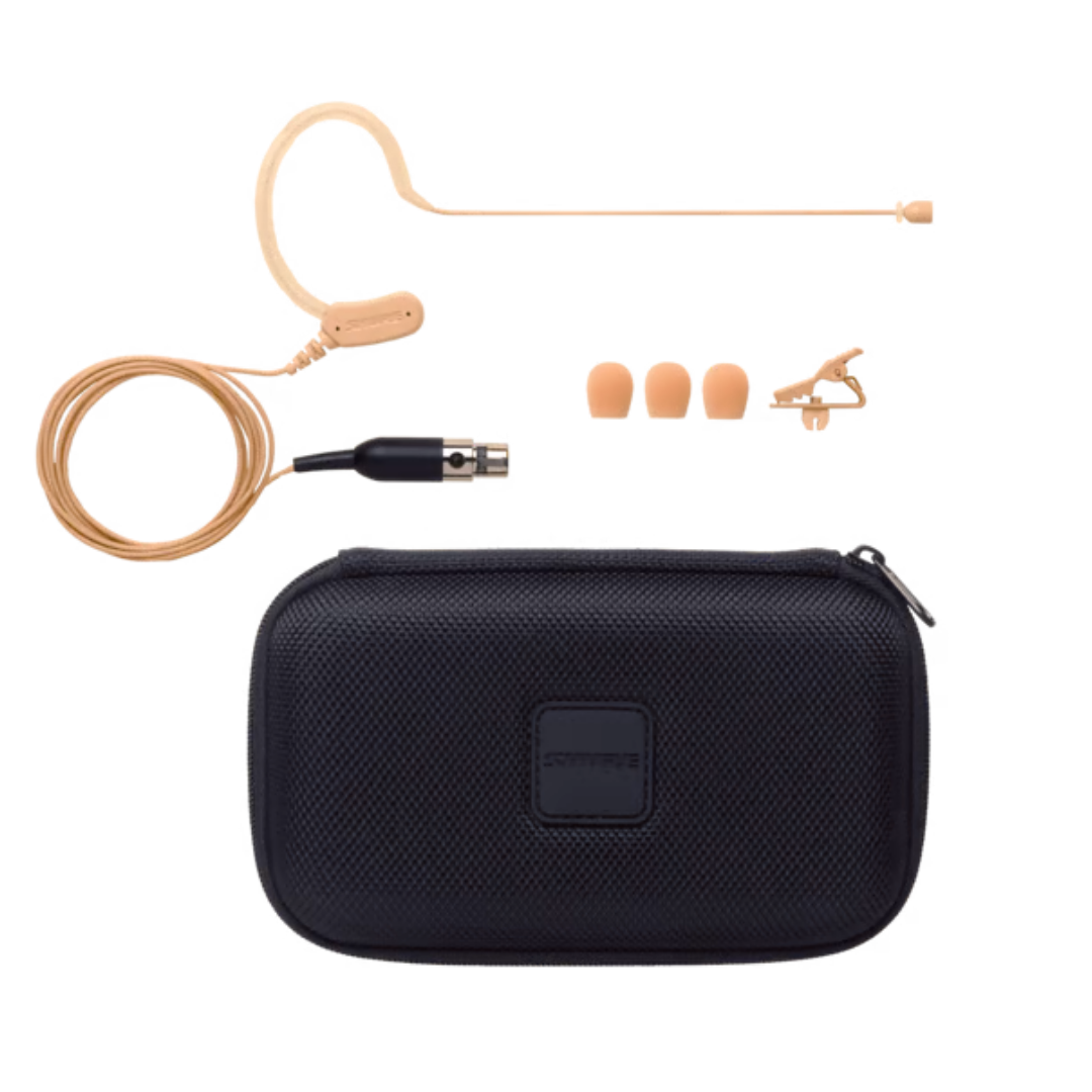 Shure MX153T/O Omnidirectional Earset Microphone for Shure Wireless - Tan (MX153 / MX-153), SHURE, WIRELESS MICROPHONE SYSTEM, shure-wireless-microphone-system-mx153t-o-tqg, ZOSO MUSIC SDN BHD