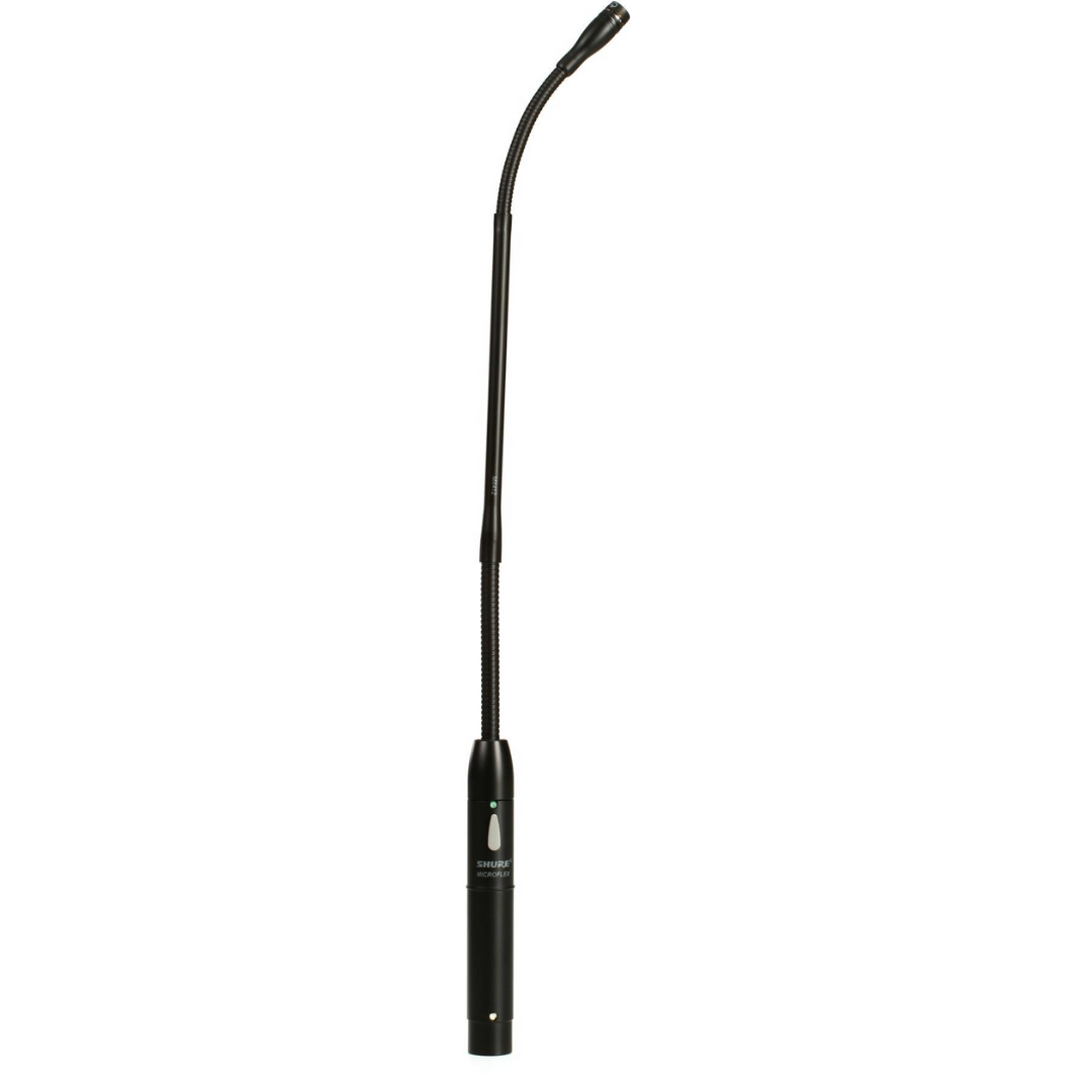 Shure MX418S/C 18" Cardioid Gooseneck Mic with Mute Switch (MX418SC), SHURE, MICROPHONE, shure-microphone-mx418s-c, ZOSO MUSIC SDN BHD