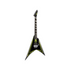 ESP Alexi Laiho Alexi Greeny - Black with Lime Green Pinstripe &amp; Skull | ESP LTD , Zoso Music