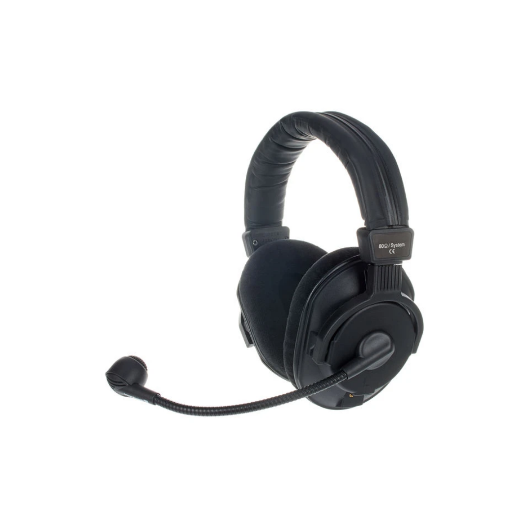 Beyerdynamic DT 290 MKII 200 Ohms Headset with 80 Ohms Dynamic Hypercardioid Microphone (DT-290 / DT290 MK2 | BEYERDYNAMIC , Zoso Music