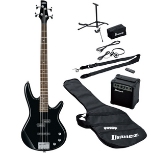IBANEZ ELECTRIC BASS GUITAR JUMP START PACKAGE, BLACK (IJSR190E-BK), IBANEZ, BASS GUITAR, ibanez-bass-guitar-ibaijsr190e-bk, ZOSO MUSIC SDN BHD