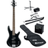 IBANEZ ELECTRIC BASS GUITAR JUMP START PACKAGE, BLACK (IJSR190E-BK), IBANEZ, BASS GUITAR, ibanez-bass-guitar-ibaijsr190e-bk, ZOSO MUSIC SDN BHD