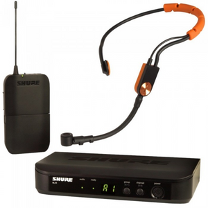 Shure BLX14/SM31 Wireless Fitness Headset System, BLX4 Receiver, BLX1 Bodypack Transmitter & SM31 Cardioid Condenser Microphone with Free Gator GM-1W Wireless Bag, SHURE, WIRELESS MICROPHONE SYSTEM, shure-wireless-microphone-system-blx14-sm31, ZOSO MUSIC SDN BHD