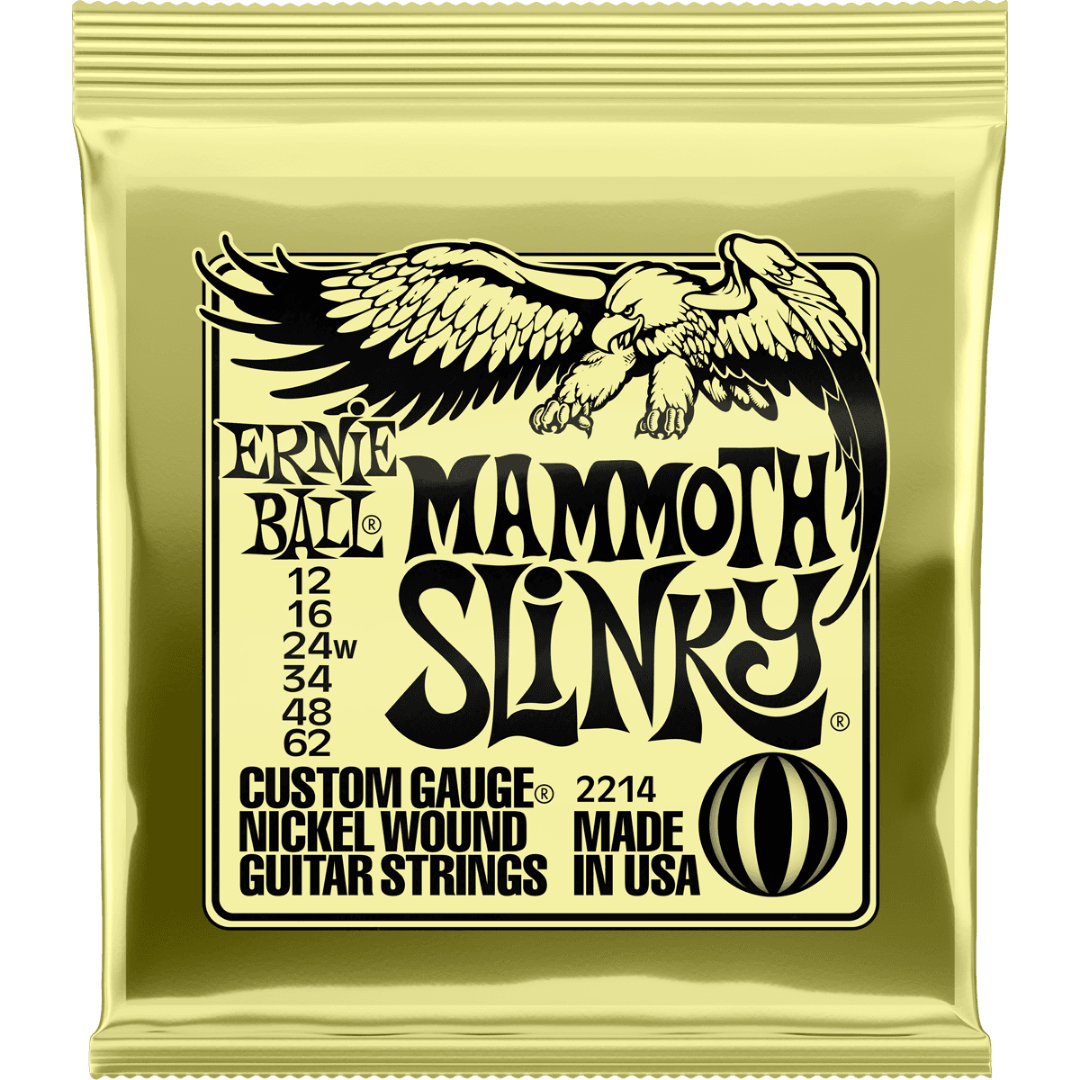 ERNIE BALL 2214 SLINKY  ELECTRIC GUITAR STRINGS -12-68 MAMMOTH SLINKY | ERNIE BALL , Zoso Music