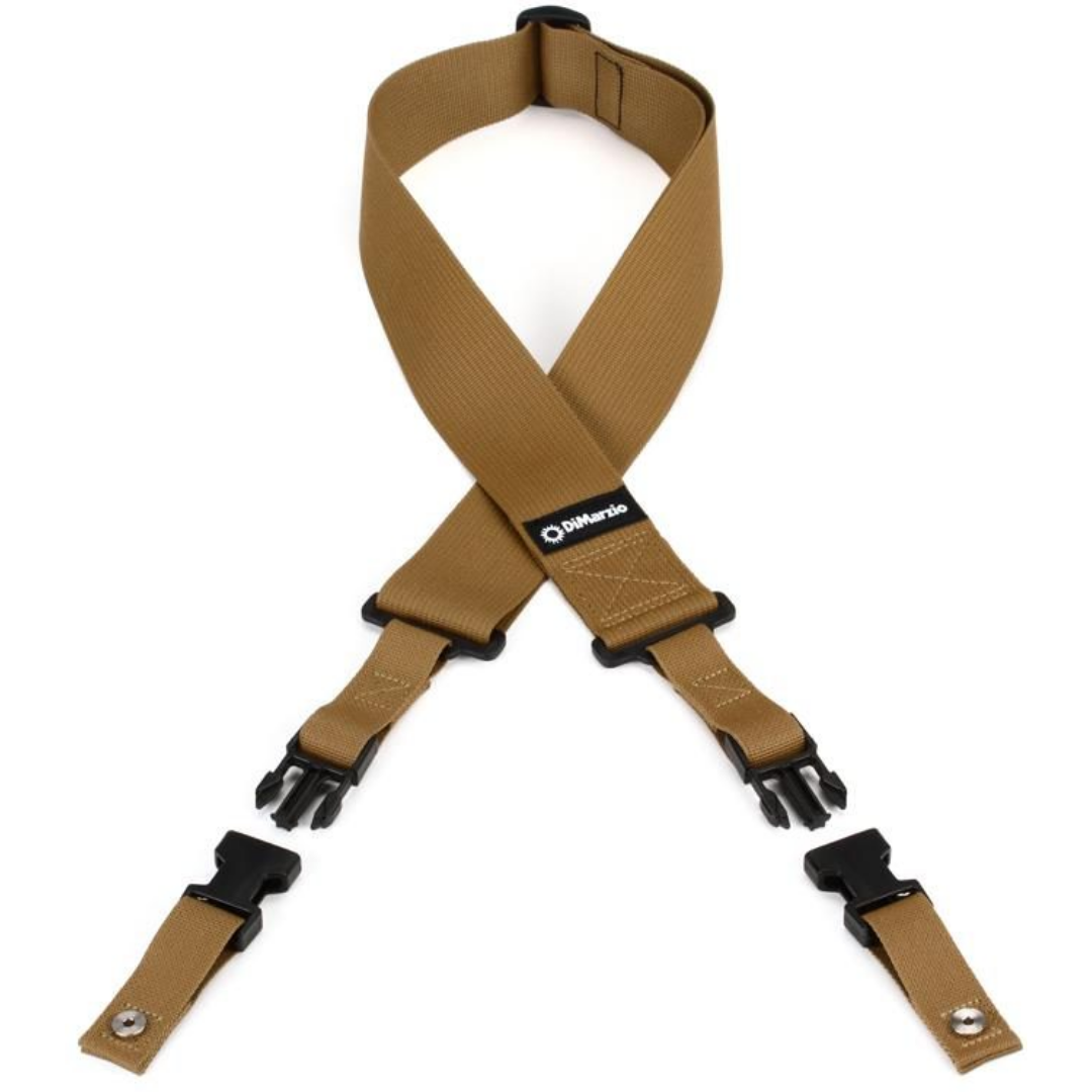 DIMARZIO DD2200MG CLIPLOCK GUITAR STRAP MARINE GREEN | DIMARZIO , Zoso Music