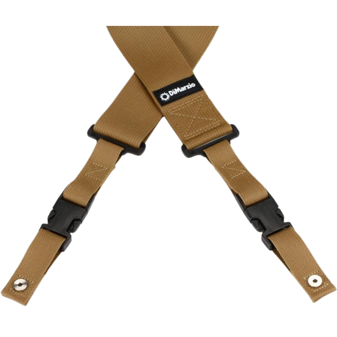 DIMARZIO DD2200MG CLIPLOCK GUITAR STRAP MARINE GREEN | DIMARZIO , Zoso Music