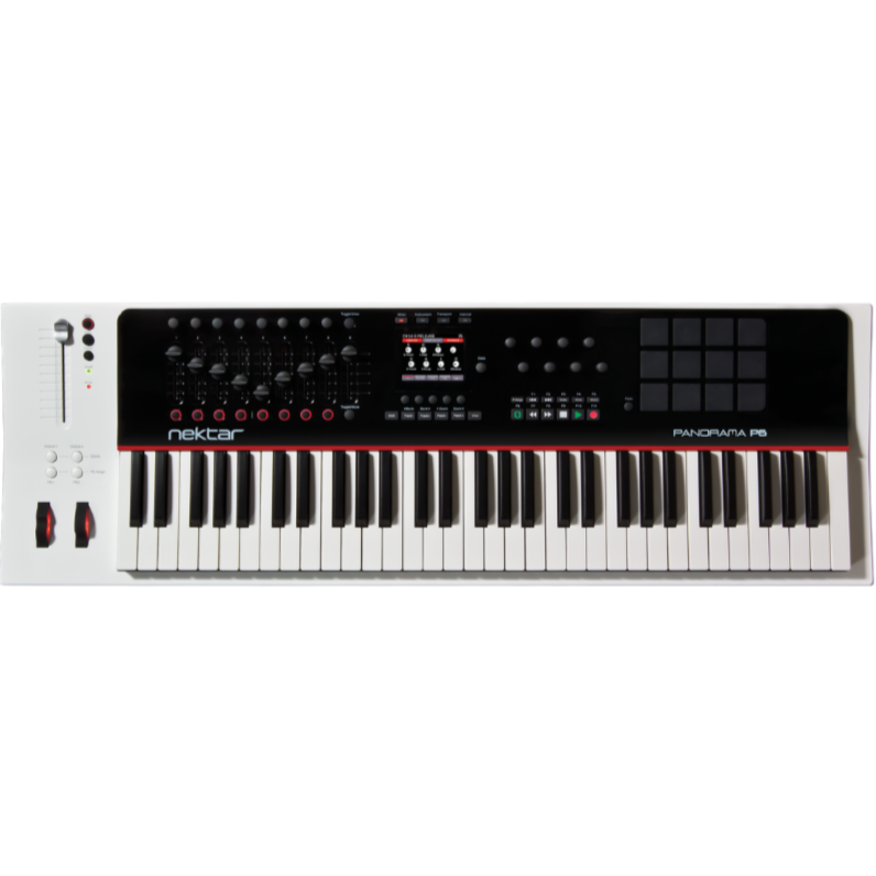 NEKTAR PANORAMA P6 61 NOTE SEMI-WEIGHTED VELOCITY-SENSITIVE KEYBOARD WITH AFTERTOUCH. PITCH BEND &M, NEKTAR, MIDI CONTROLLER, nektar-midi-controller-panorama-p6, ZOSO MUSIC SDN BHD