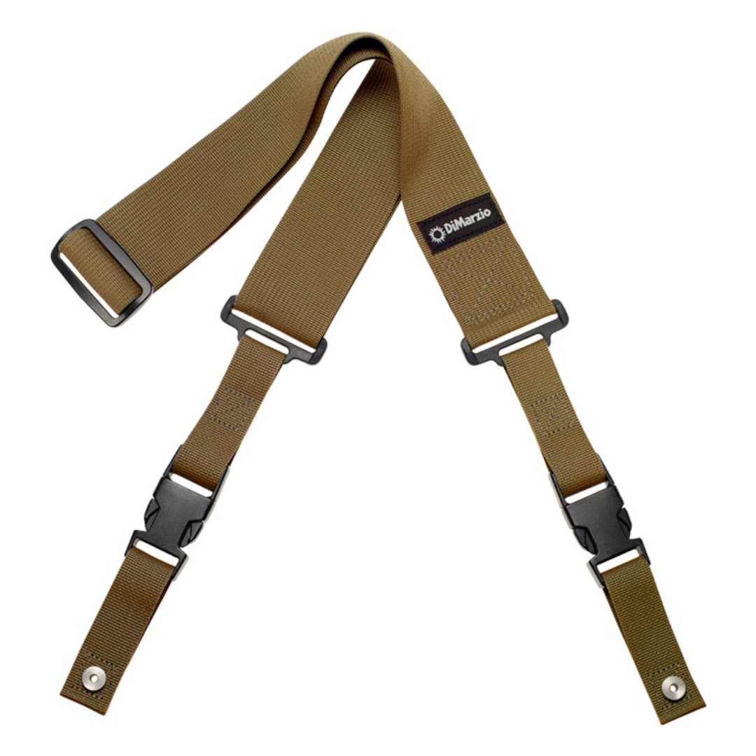 DIMARZIO DD2200MG CLIPLOCK GUITAR STRAP MARINE GREEN | DIMARZIO , Zoso Music