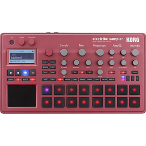 Korg Electribe Sampler - Metallic Red (Electribe 2S / Electribe2S), KORG, SYNTHESIZER, korg-synthesizer-electribe2s-rd, ZOSO MUSIC SDN BHD