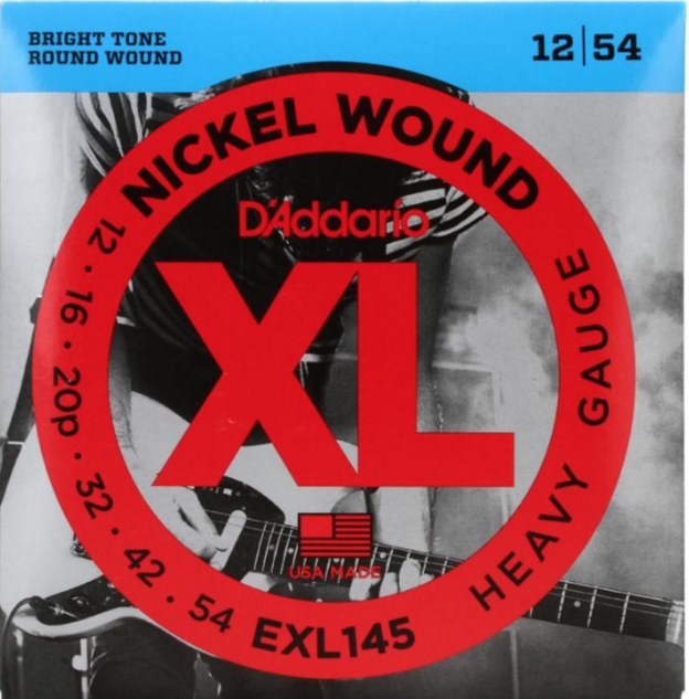 D'ADDARIO EXL145 NICKEL WOUND HEAVY ELECTRIC GUITAR STRING (DAD-EXL145) | D'ADDARIO , Zoso Music