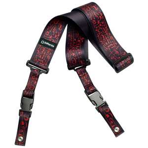 DIMARZIO DD2243 STEVE VAI CLIPLOCK GUITAR STRAP ART STRAP BLACK | DIMARZIO , Zoso Music