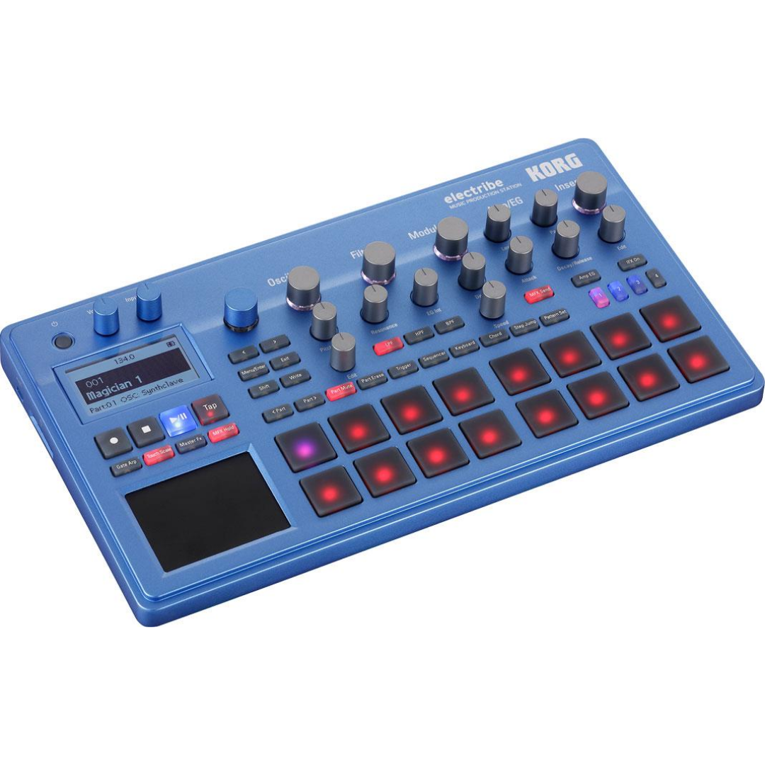 Korg Electribe - Metallic Blue (Electribe 2 / Electribe2), KORG, SYNTHESIZER, korg-synthesizer-electribe2-bl, ZOSO MUSIC SDN BHD