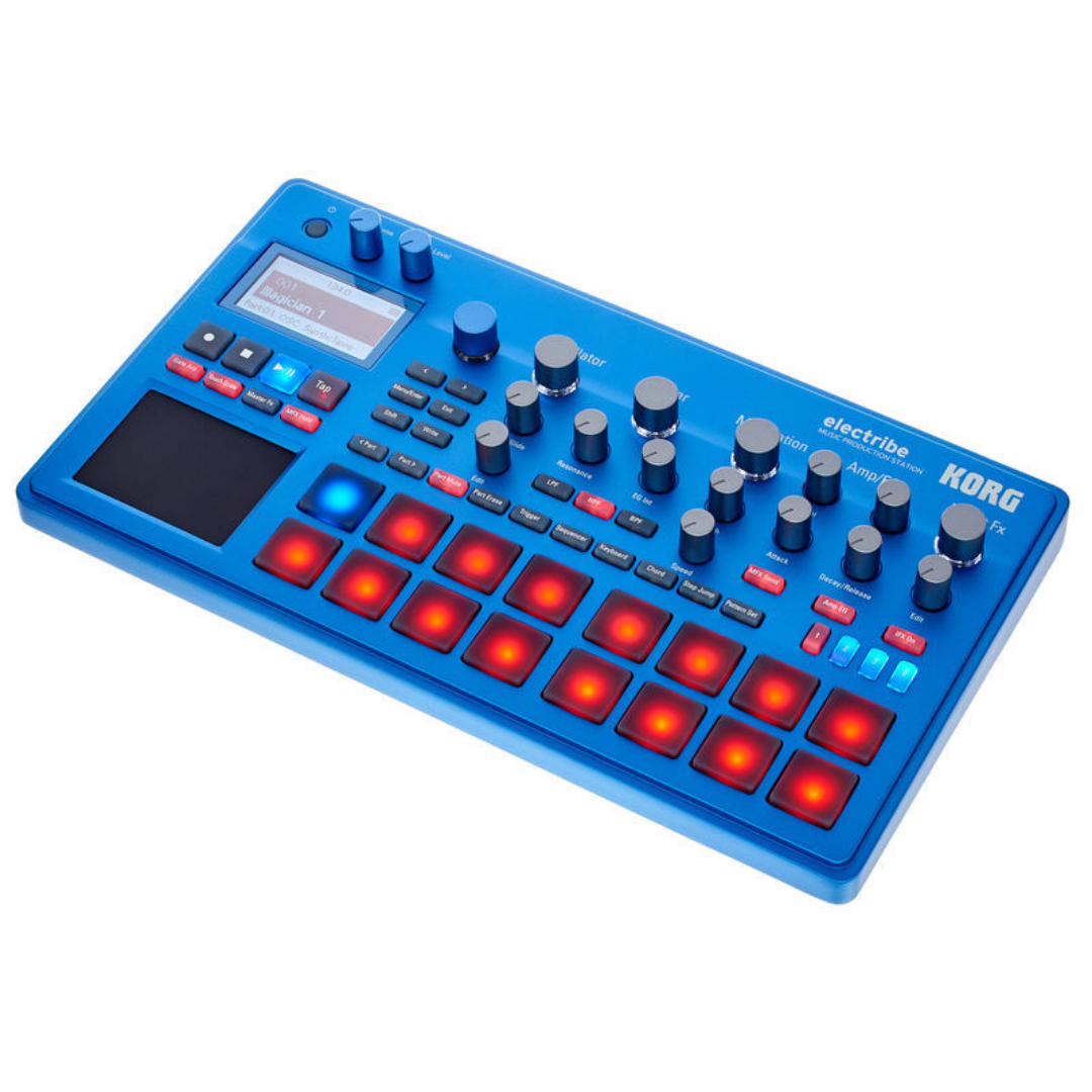 Korg Electribe - Metallic Blue (Electribe 2 / Electribe2), KORG, SYNTHESIZER, korg-synthesizer-electribe2-bl, ZOSO MUSIC SDN BHD