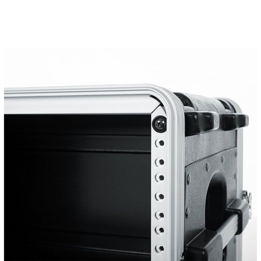GATOR LIGHTWEIGHT MOLDED 4U SHALLOW RACK CASE 4 RACK SPACES WITH HEAVY DUTY LATCHES SHALLOW 14.25" INCHES DEPTH GR-4S, GATOR, CASES & GIG BAGS, gator-cases-gig-bags-gr-4s, ZOSO MUSIC SDN BHD