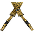 DIMARZIO DD2250 STEVE VAI CLIPLOCK GUITAR STRAP BLACK/GOLD | DIMARZIO , Zoso Music