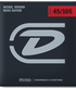DUNLOP DBN45105 NICKEL WOUND MEDIUM GAUGE 045-105 ELECTRIC BASS GUITAR 4-STRING SET | JIM DUNLOP , Zoso Music
