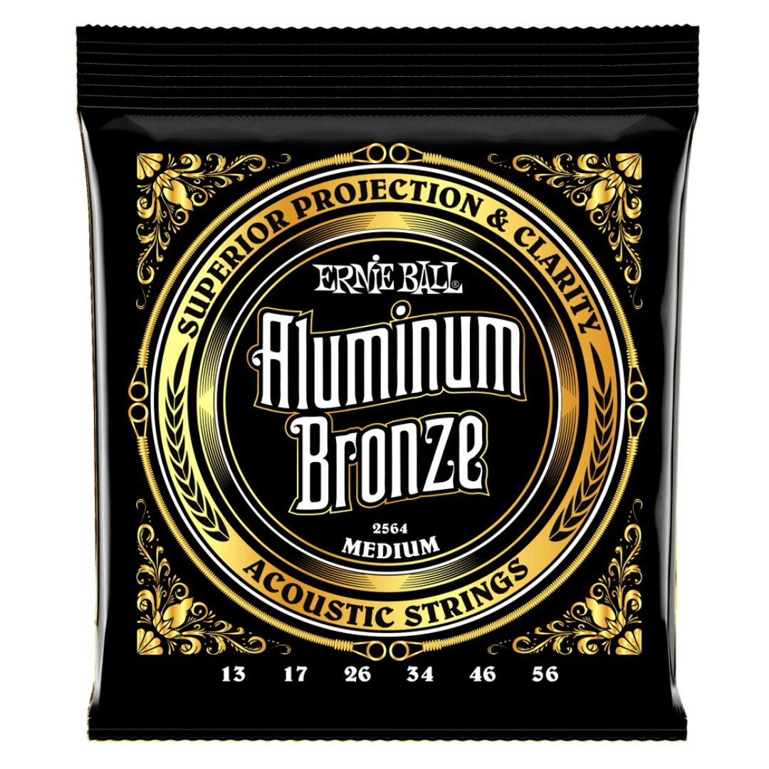 ERNIE BALL 2568 ALUMINIUM BRONZE ACOUSTIC GUITAR STRING 11-52 LIGHT | ERNIE BALL , Zoso Music