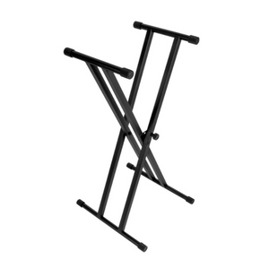 ON STAGE KS7191 CLASSIC DOUBLE X KEYBOARD STAND COLOR BLACK, On-Stage, KEYBOARD & PIANO ACCESSORIES, on-stage-keyboard-piano-accessories-os-11497, ZOSO MUSIC SDN BHD