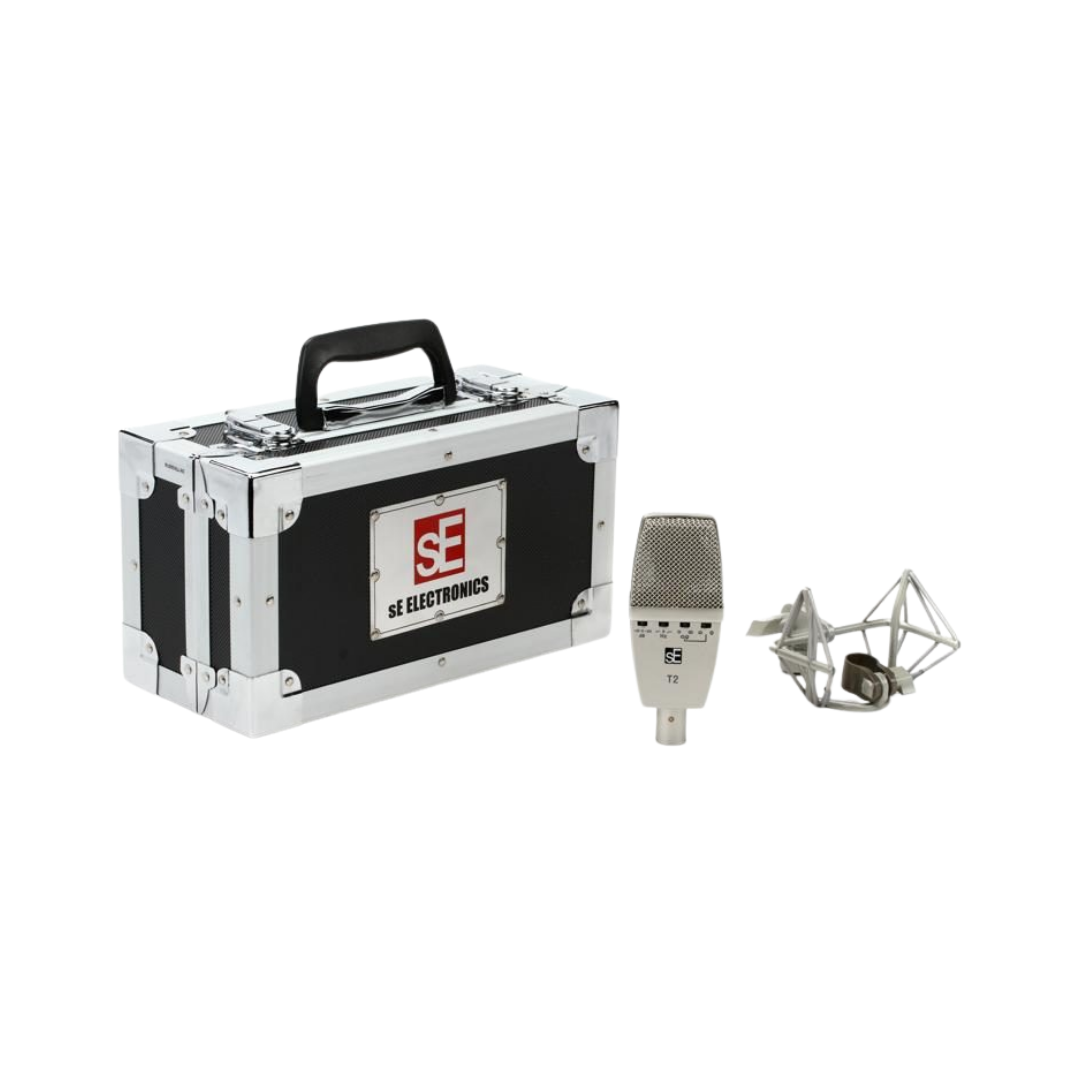 SE Electronics T2 Multi-pattern Large-diaphragm Condenser Microphone, SE ELECTRONICS, CONDENSER MICROPHONE, se-electronics-microphone-t2, ZOSO MUSIC SDN BHD