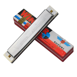 SUZUKI WINNER HARMONICA 20HOLE C KEY W20-C, SUZUKI, WIND INSTRUMENT, suzuki-wind-instrument-w20, ZOSO MUSIC SDN BHD