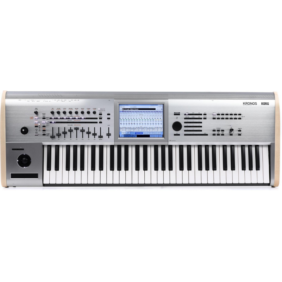 Korg Kronos 61-key Titanium Limited Edition Synthesizer Workstation with Italian Grand (KRONOS2 / KRONOS2-61 / KRONOS2-61-TI), KORG, WORKSTATION, korg-workstation-kronos2-61ti, ZOSO MUSIC SDN BHD