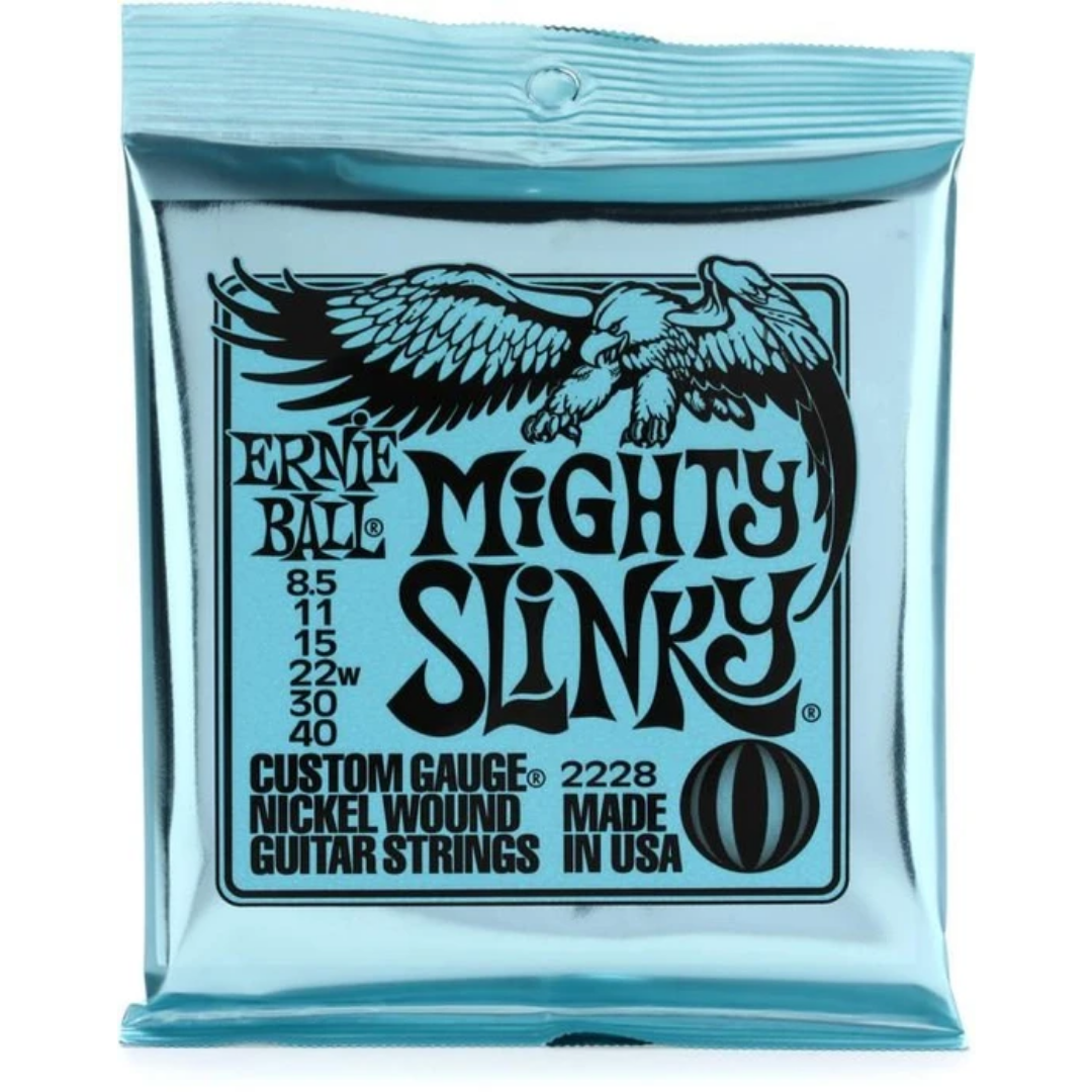 ERNIE BALL EB2228 ELEC GTR STRING MIGHTY SLINKY 8.5-40 | ERNIE BALL , Zoso Music