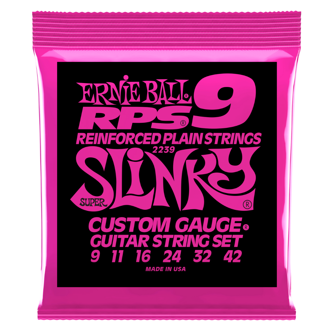 ERNIE BALL 2239 RPS SUPER SLINKY NICKEL WOUND ELECTRIC GUITAR STRINGS 09-42 | ERNIE BALL , Zoso Music