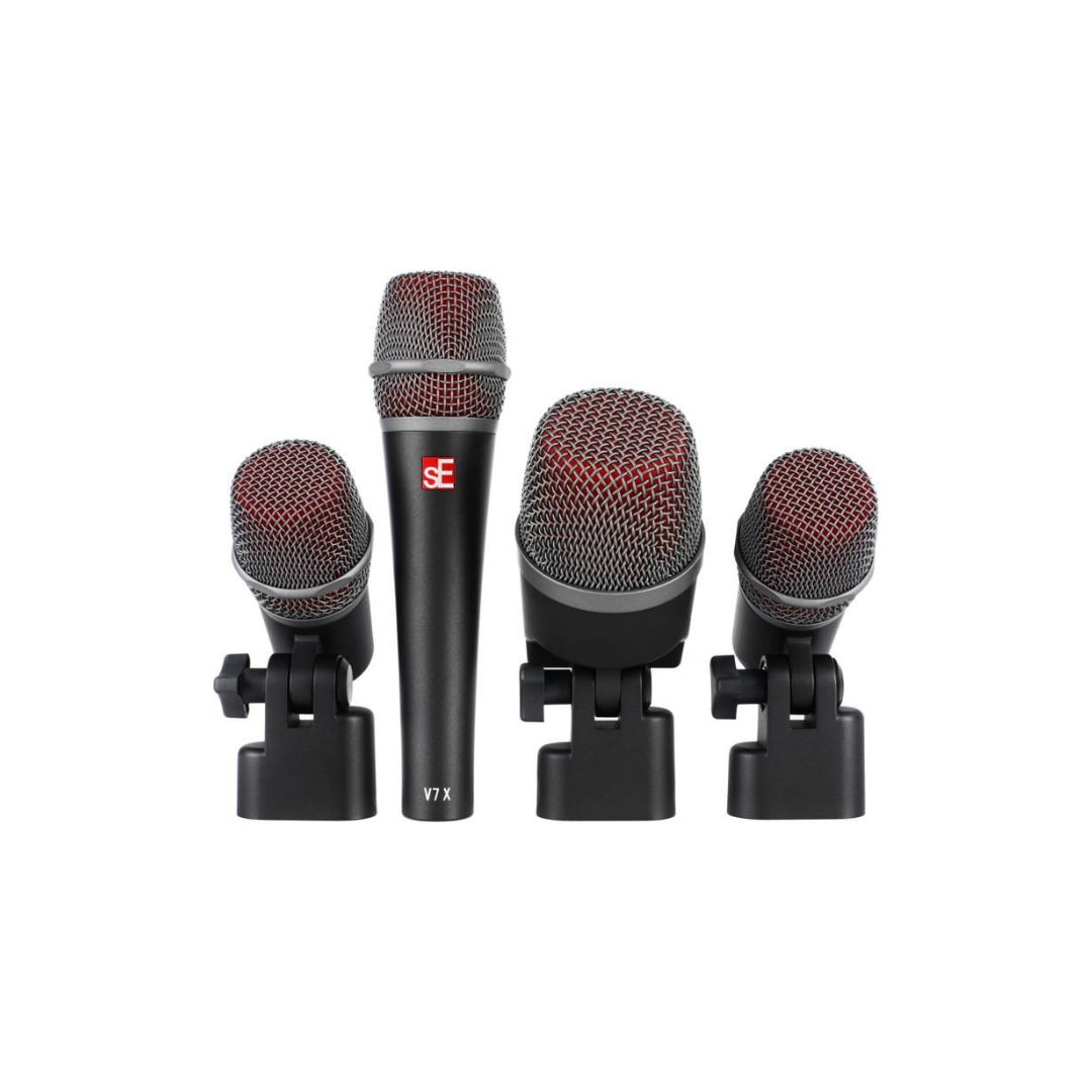 sE Electronics V Pack Venue Drum Microphone Package, SE ELECTRONICS, DYNAMIC MICROPHONE, se-electronics-microphone-vpackvenue, ZOSO MUSIC SDN BHD