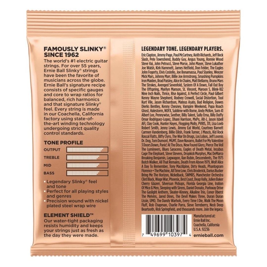 ERNIE BALL EB2224 ELECTRIC GUITAR STRING TURBO SLINKY 9.5-46 | ERNIE BALL , Zoso Music