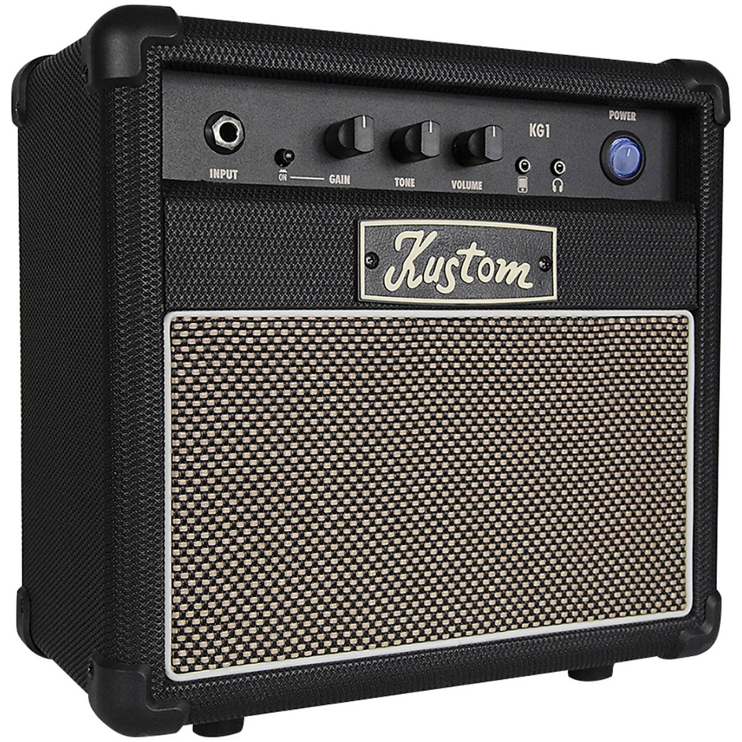 KUSTOM KG1 1X6INCH 10WATTS ELECTRIC GUITAR AMPLIFIER, KUSTOM, GUITAR AMPLIFIER, kustom-electric-amplifier-kuskg1, ZOSO MUSIC SDN BHD