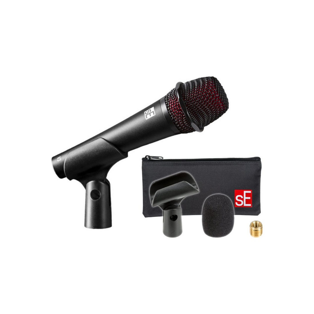 SE Electronics V3 Cardioid Dynamic Vocal Microphone, SE ELECTRONICS, DYNAMIC MICROPHONE, se-electronics-microphone-v3, ZOSO MUSIC SDN BHD