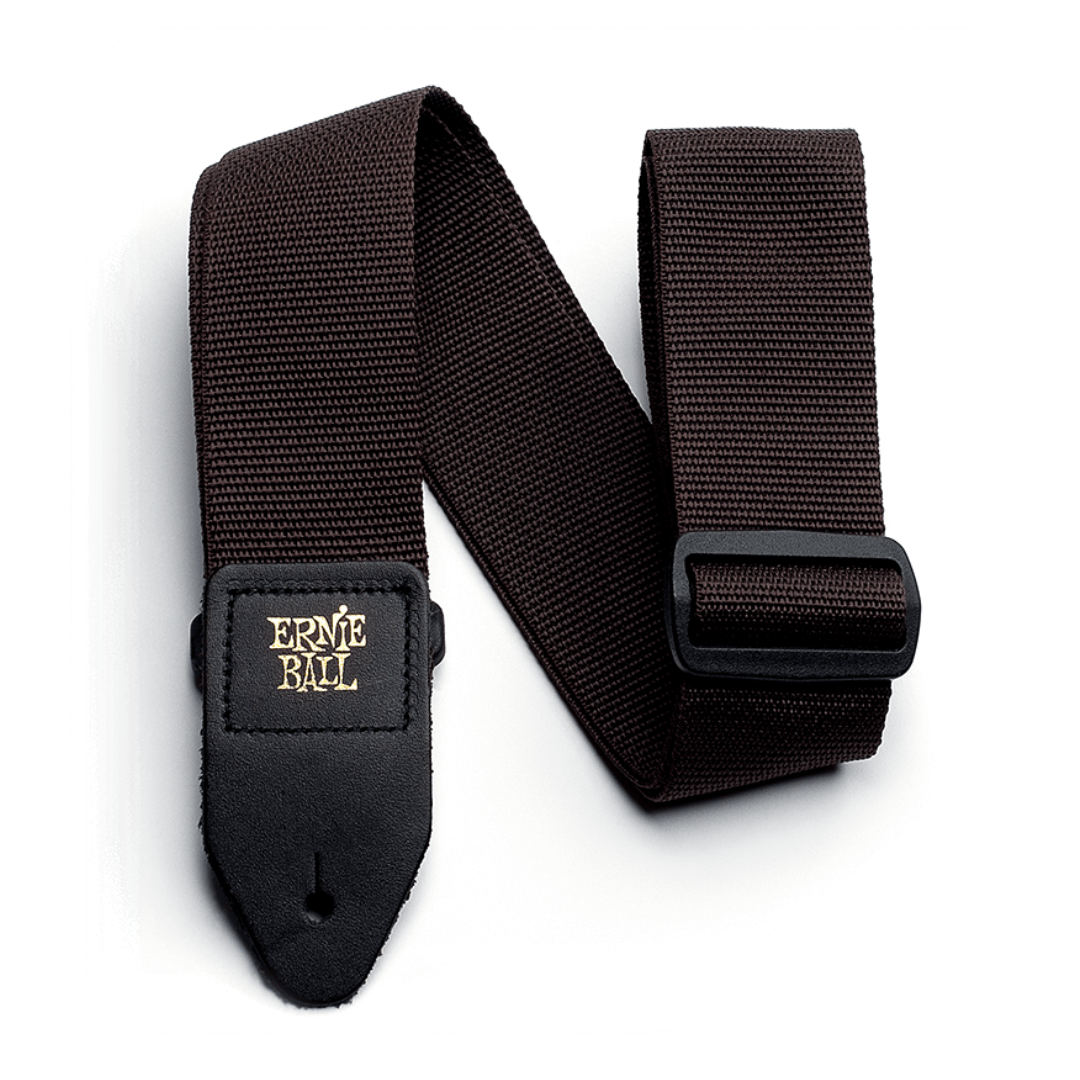ERNIE BALL 4052 POLYPRO GUITAR STRAP BROWN | ERNIE BALL , Zoso Music