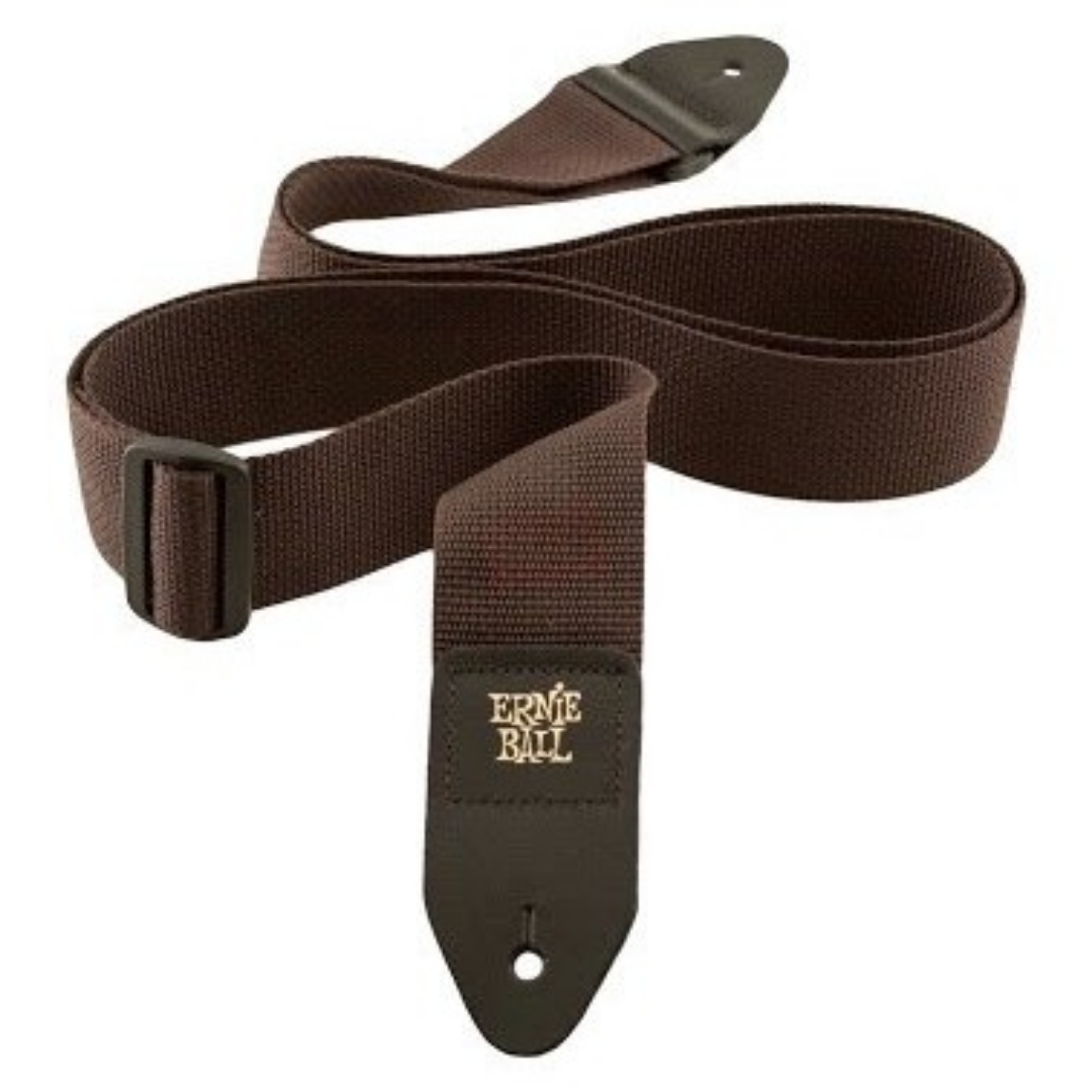 ERNIE BALL 4052 POLYPRO GUITAR STRAP BROWN | ERNIE BALL , Zoso Music