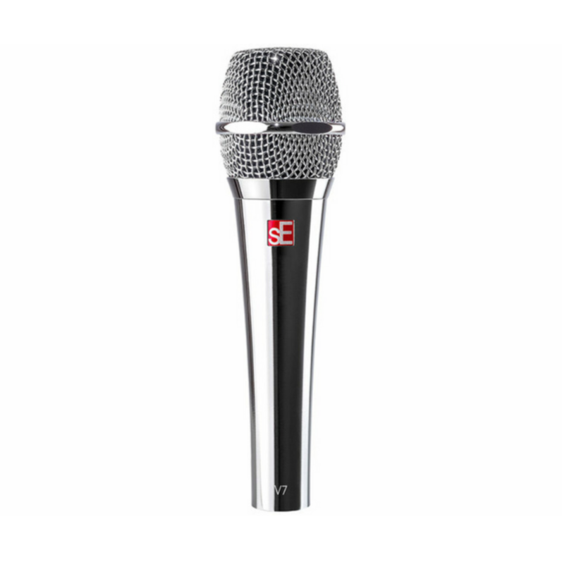 SE Electronics V7 Supercardioid Dynamic Vocal Microphone - Chrome, SE ELECTRONICS, DYNAMIC MICROPHONE, se-electronics-microphone-v7chrome, ZOSO MUSIC SDN BHD